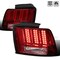 Spec-D Tuning 99-04 Ford Mustang Facelift Sequential LED Tail Lights- Red LT-MST99RLED-SQ-RS - alternate 1